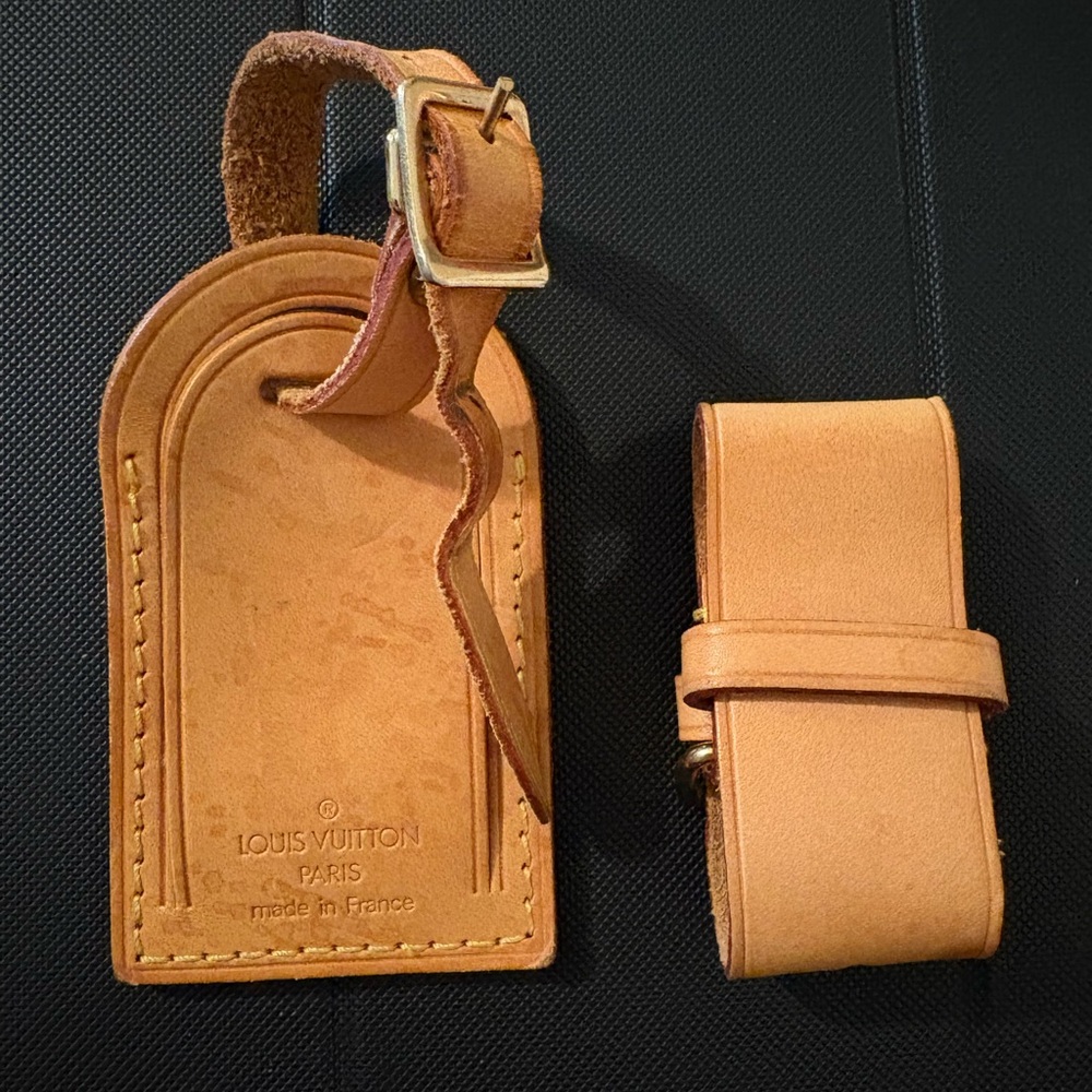 Louis Vuitton Luggage Tag and Poignet